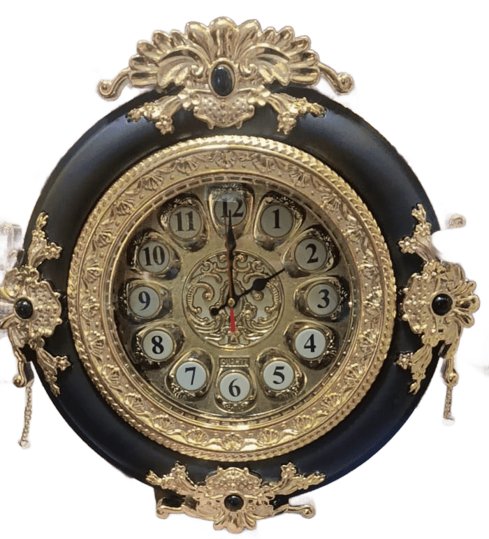 Luxury Crown Style Wall Clock