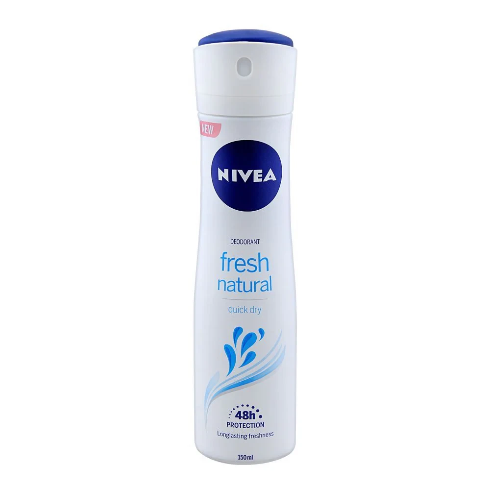 Nivea Fresh Natural Quick Dry Long Lasting Spray 150ML