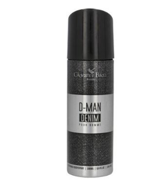 Giovanni Bacci D-Man Denim Pour Homme Perfumed Body Spray 200 ml