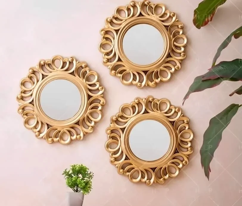 Embroidered Wall Hanging Mirrors