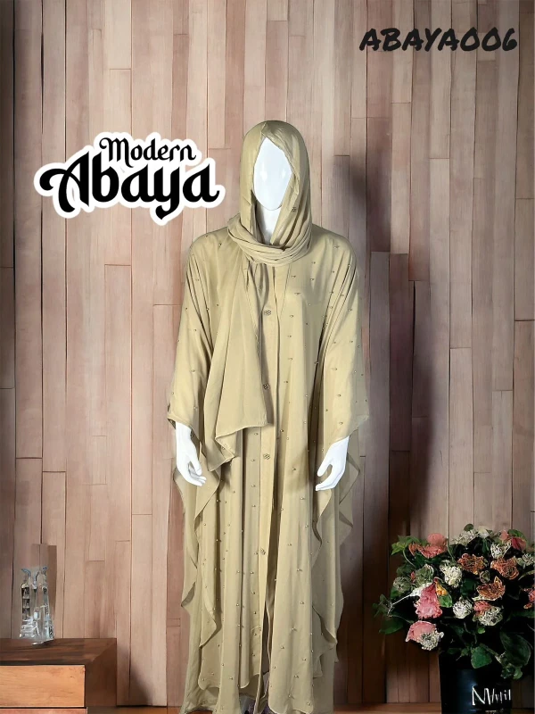 Modren Chiffon Abaya Hijab