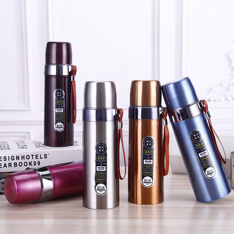 500ml Stainless Steel Vacuum Flask Hot And Cold Water Bottle