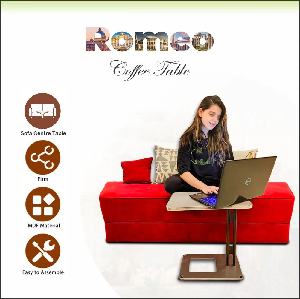 Relaxsit Romeo C-Table with metal base Smart and Foldable Side table