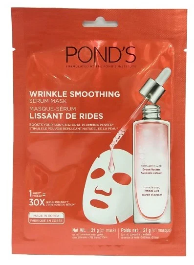Ponds Wrinkle White Serum Mask 21g