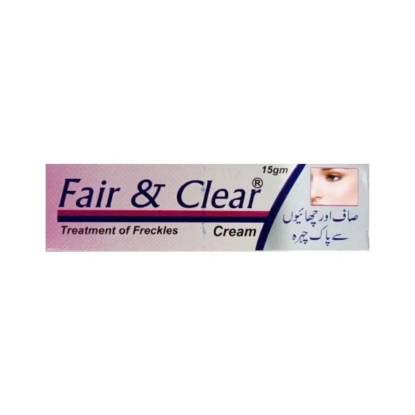 Fair And Clear Freckle Treatment Cream- 15gm.