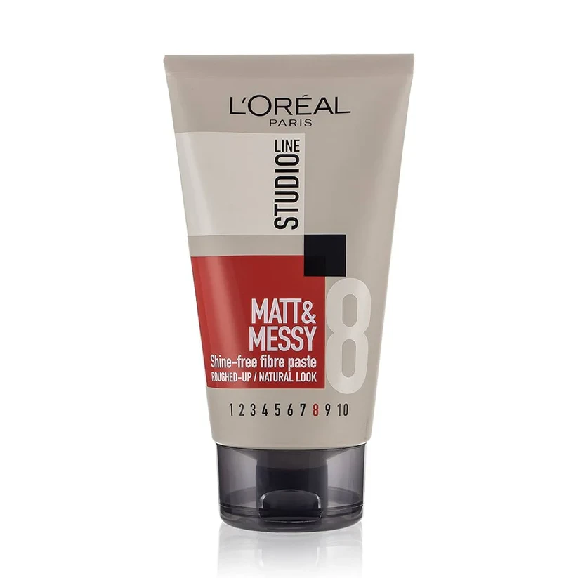 Loreal Studio Line 8 Matt & Messy Tube Hair Gel 150ml