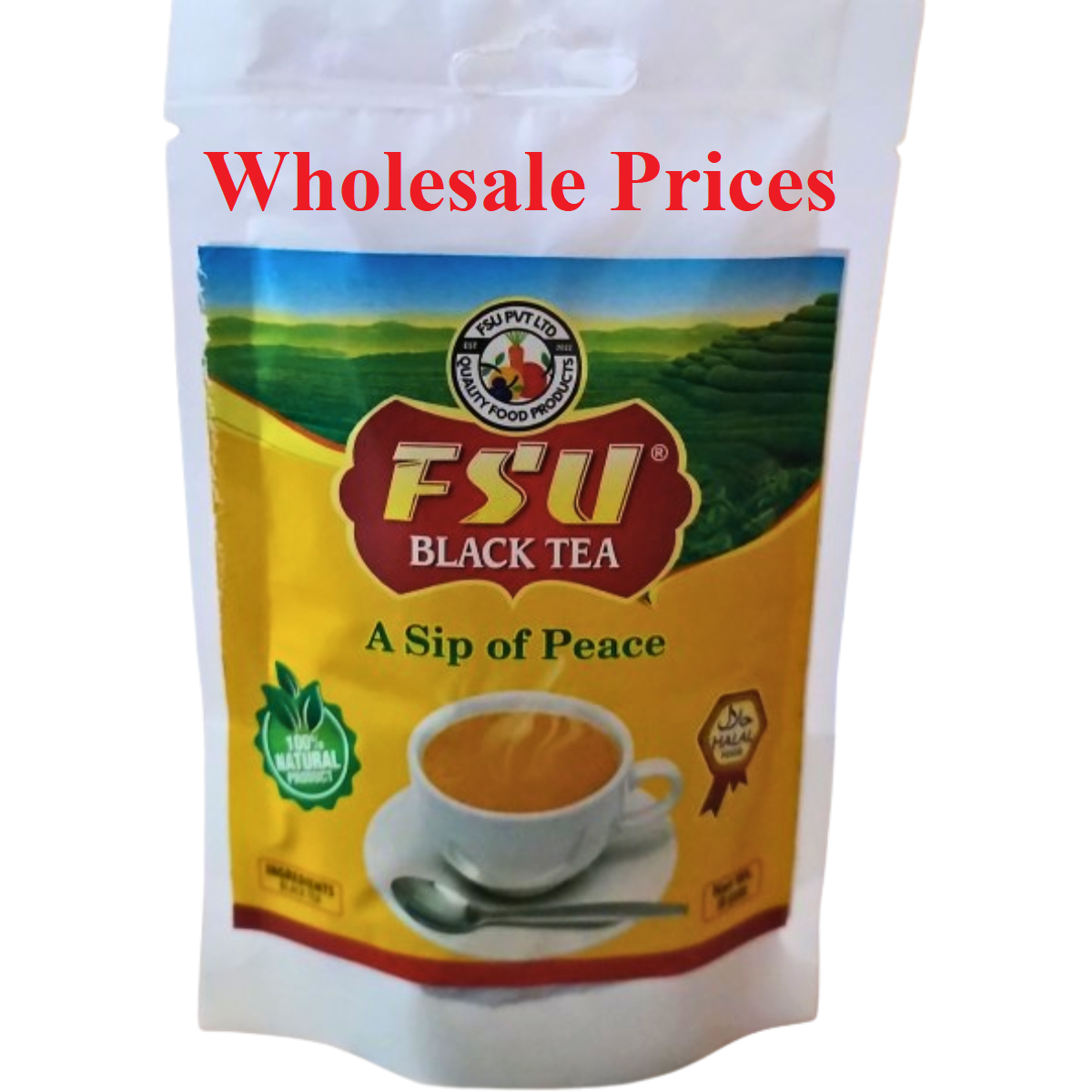 FSU Black Tea (50 Grams Pouch Wholesale Prices)
