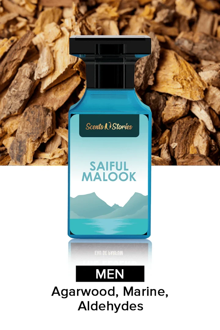 Saiful Malook - Most Popular Aquatic Scent Spray Perfume  - Scents N Stories