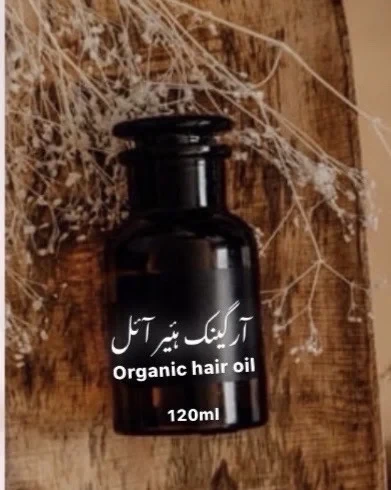 The organic hair oil 120ml