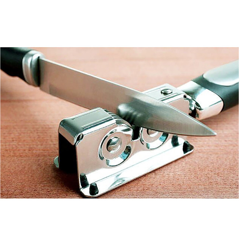Easy Grip Stainless-Steel Mini Knife Sharpening Tool
