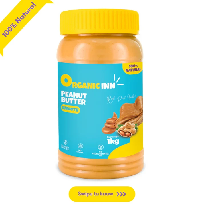 Organic Inn Peanut Butter - Smooth 1 kg