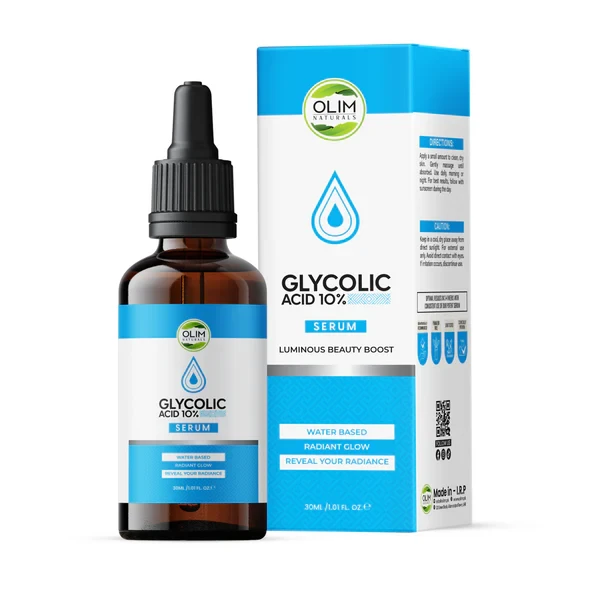 Olim Naturals- Glycolic Acid 10% Serum- 30ml