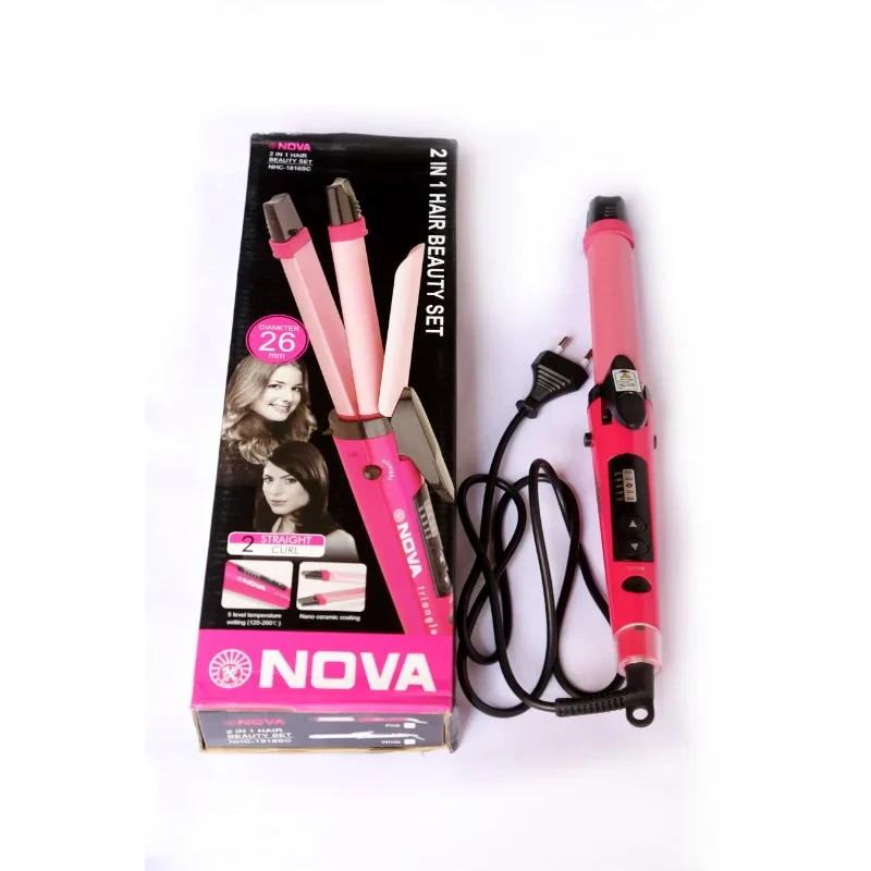 NHC-1818SC Nova 2 In 1 Multi-Functional Hair Beauty Set