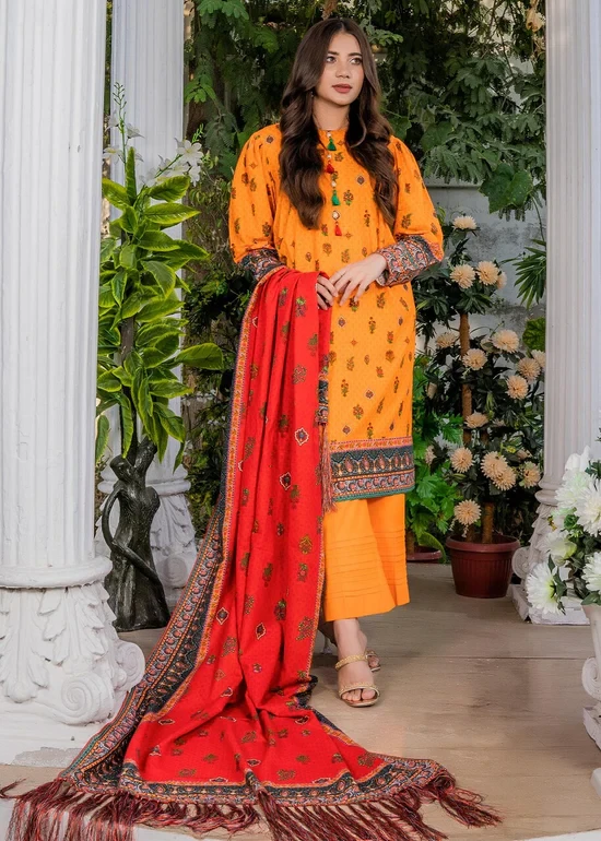 Rangrasiya - AYW-002  Printed Khaddar Dress