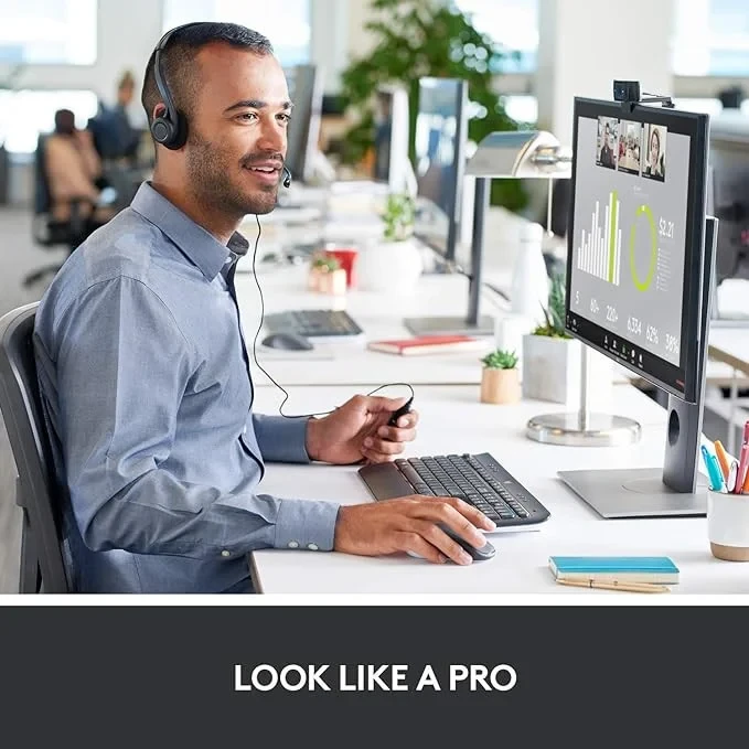 Logitech C920 Hd Pro Webcam Black
