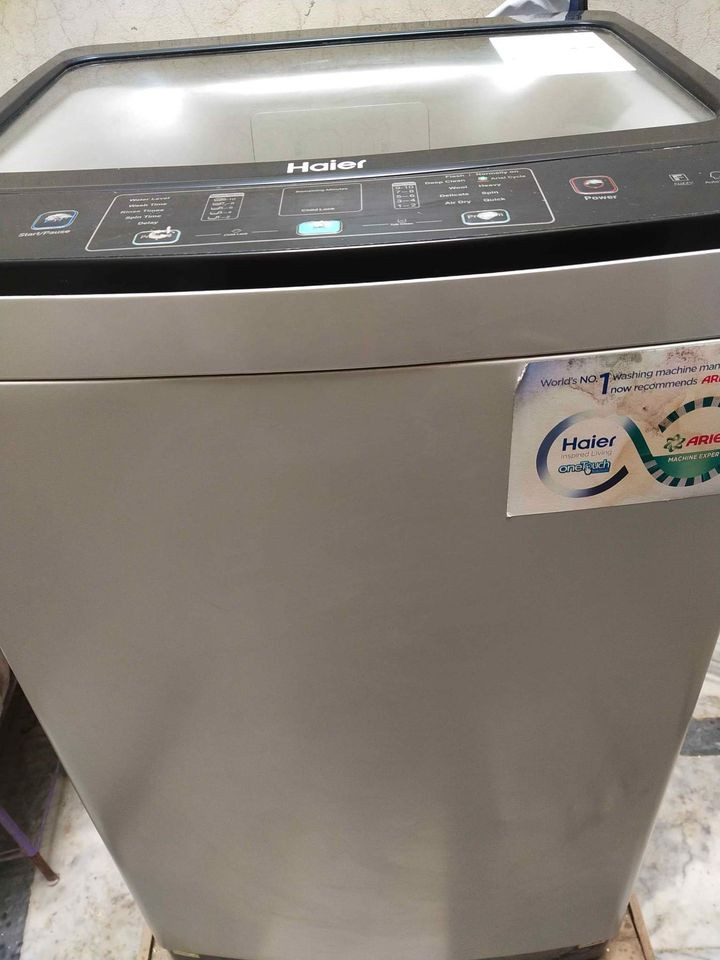 Haier automatic machine with box wrantee card